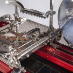 Affettatrice-epoca-restaurata-Berkel-Modello-L-rossa